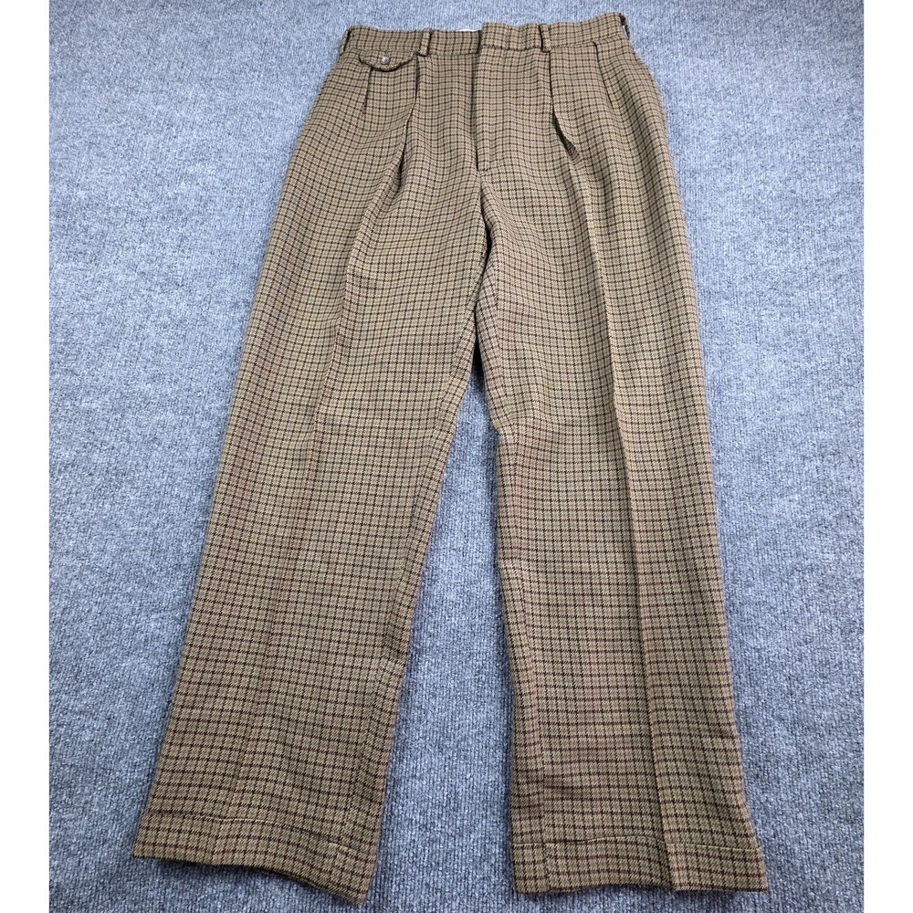 Polo by Ralph Lauren Brown Plaid Men’s Pants